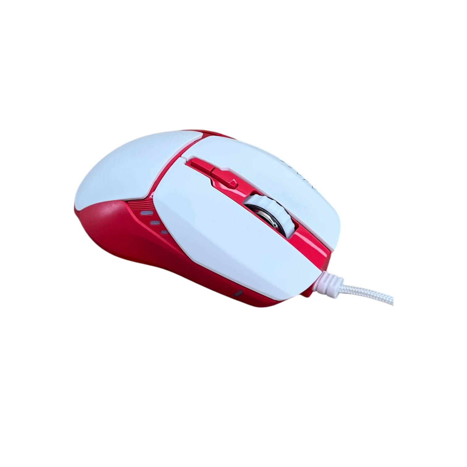 Ajazz AJ039 USB Kablolu Optik Fare Ajazz Gift Switch -Kırmızı Beyaz