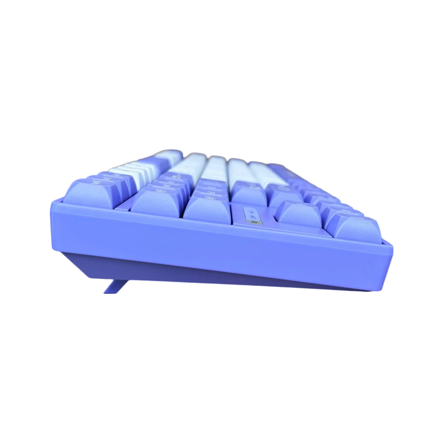Ajazz AK870MC   Kablolu Mekanik Klavye - Lineer/Taktile Switch - Mor Beyaz