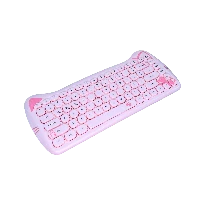 Ajazz 3060I 84 Tuşlu Mekanik Klavye -  Linear Switch - Pembe