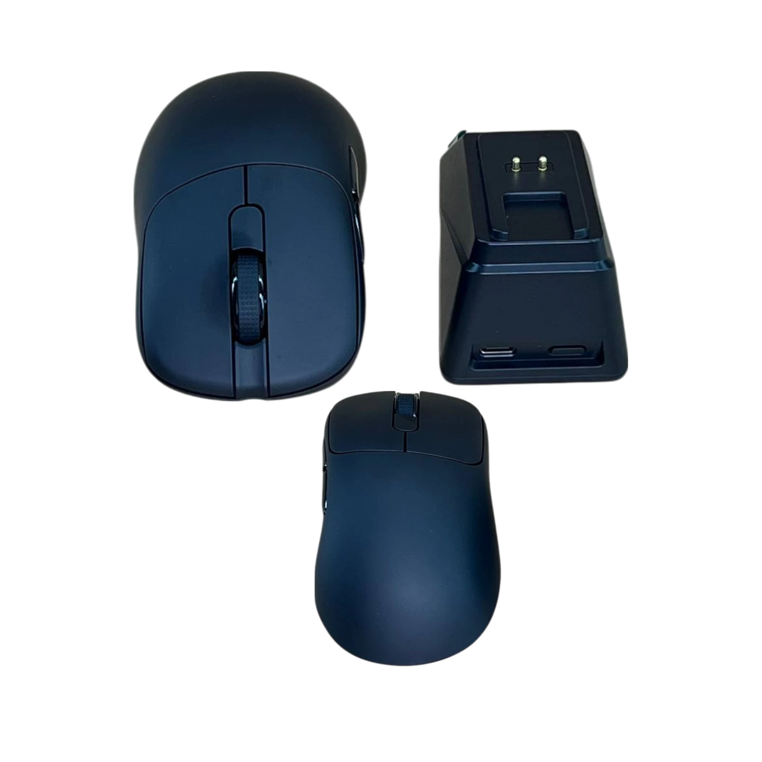 Ajazz AJ179 APEX Üç Modlu Mouse Huano Beyaz Noktalı Switch - Siyah
