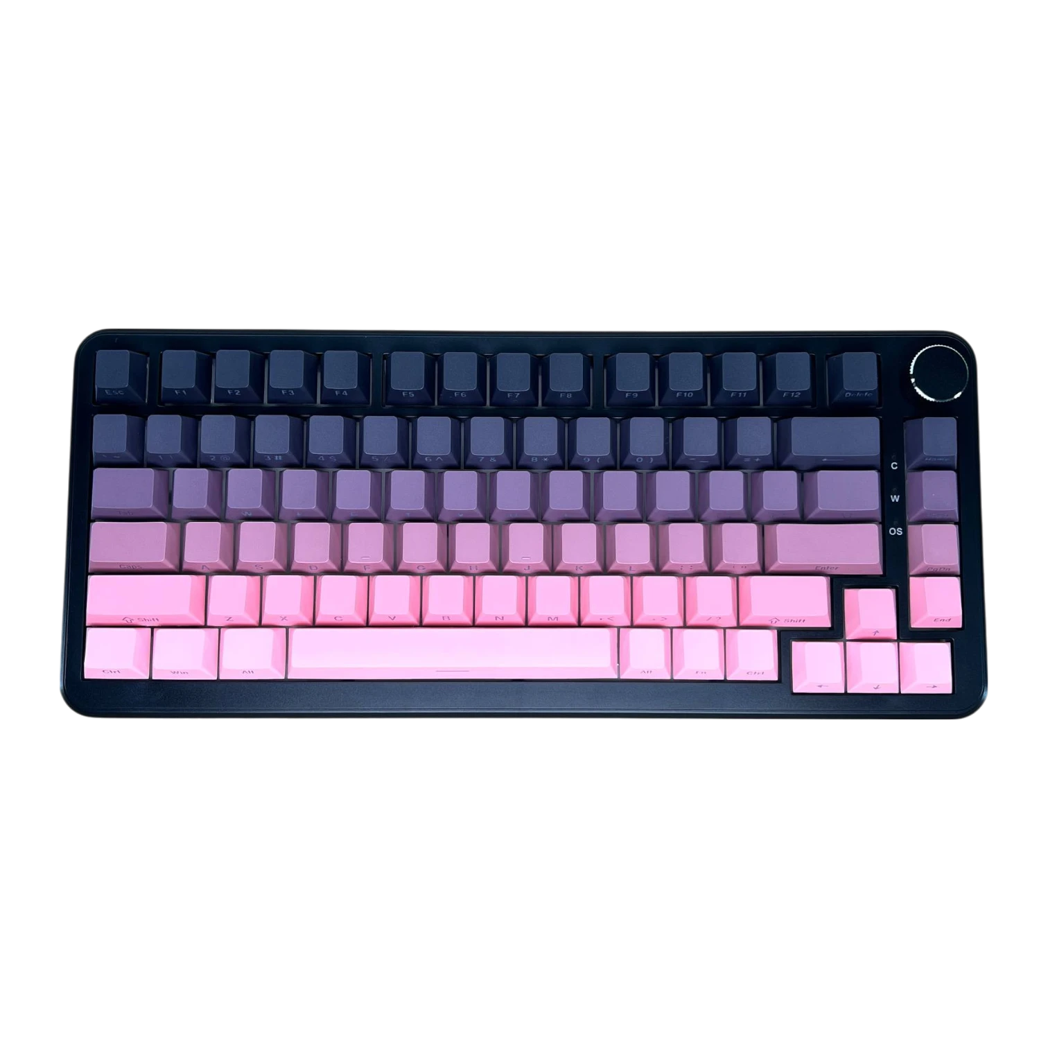 Ajazz AK820 MAX – RGB Işıklı Gradyan Pembe Mekanik Klavye -  Manyetik Switch