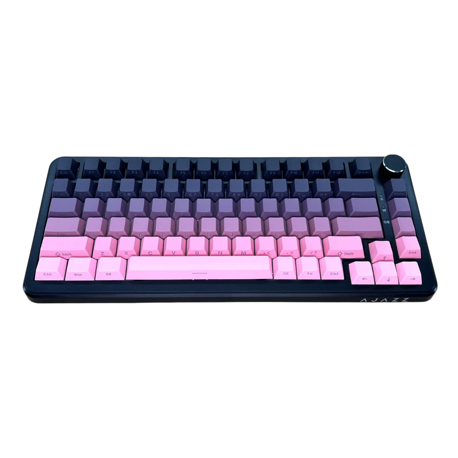 Ajazz AK820 MAX – RGB Işıklı Gradyan Pembe Mekanik Klavye -  Manyetik Switch