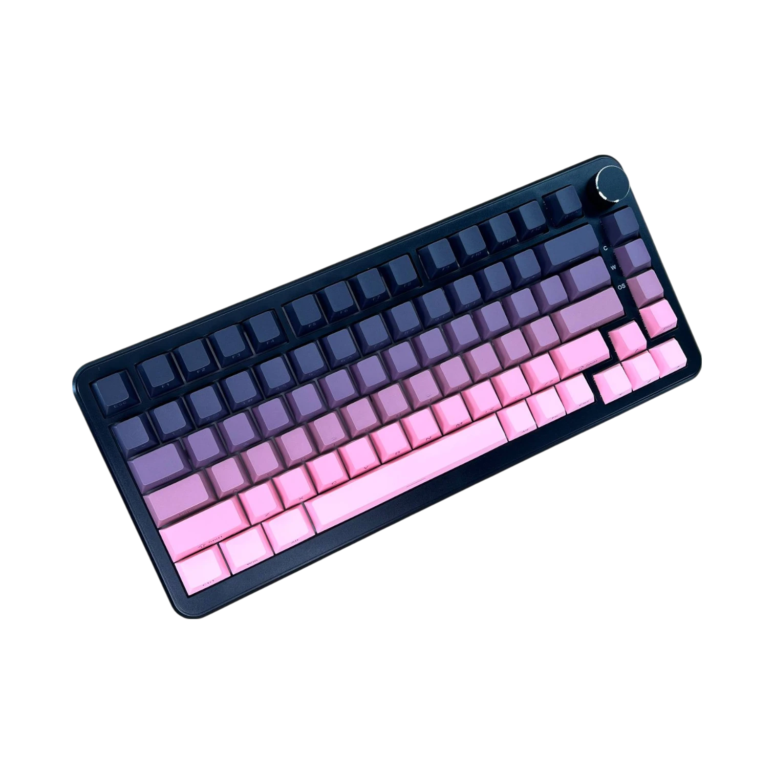 Ajazz AK820 MAX – RGB Işıklı Gradyan Pembe Mekanik Klavye -  Manyetik Switch