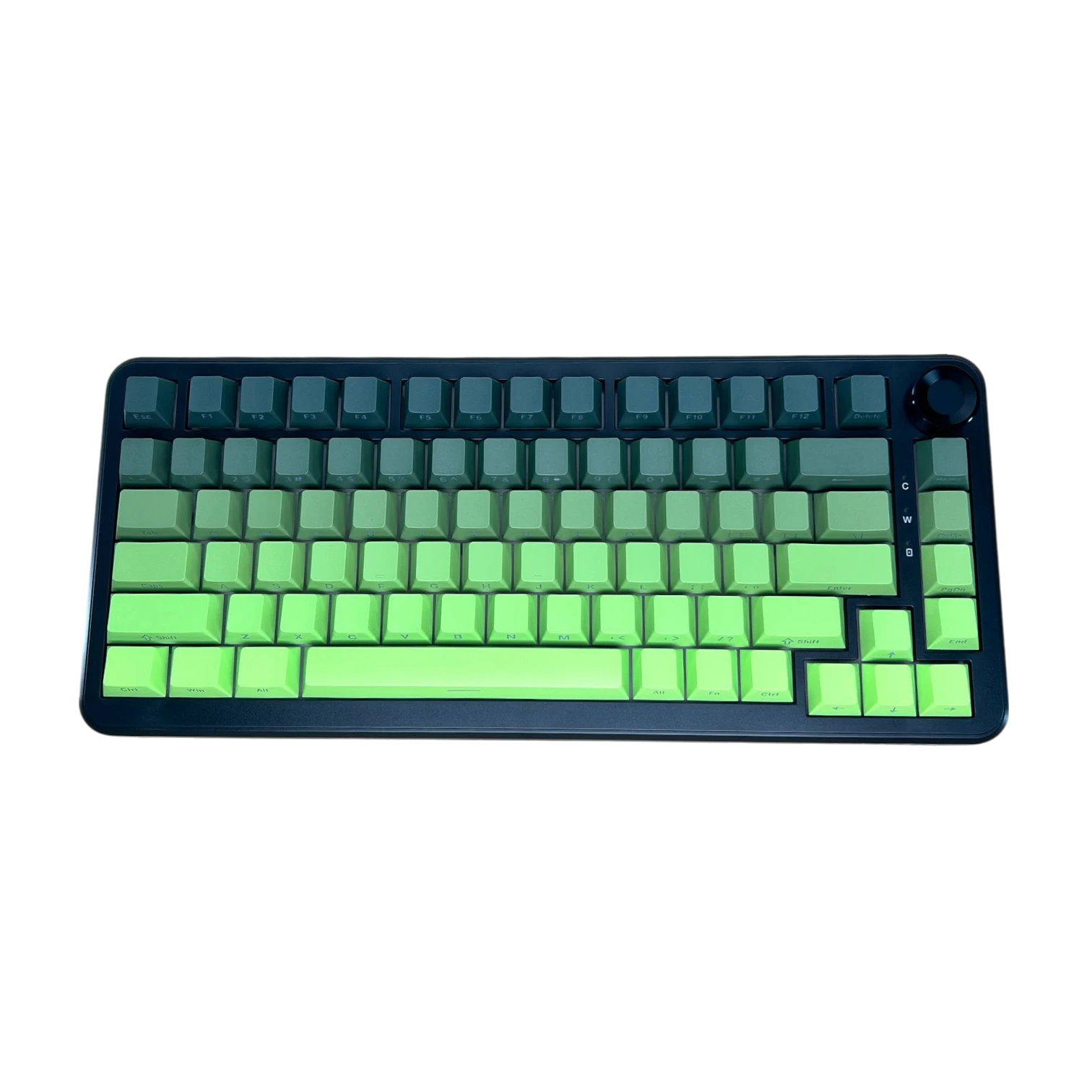 Ajazz AK820 MAX PLUS – Yan Oymalı  Gradyan Yeşil Mekanik Klavye - Dreamweaver Switch