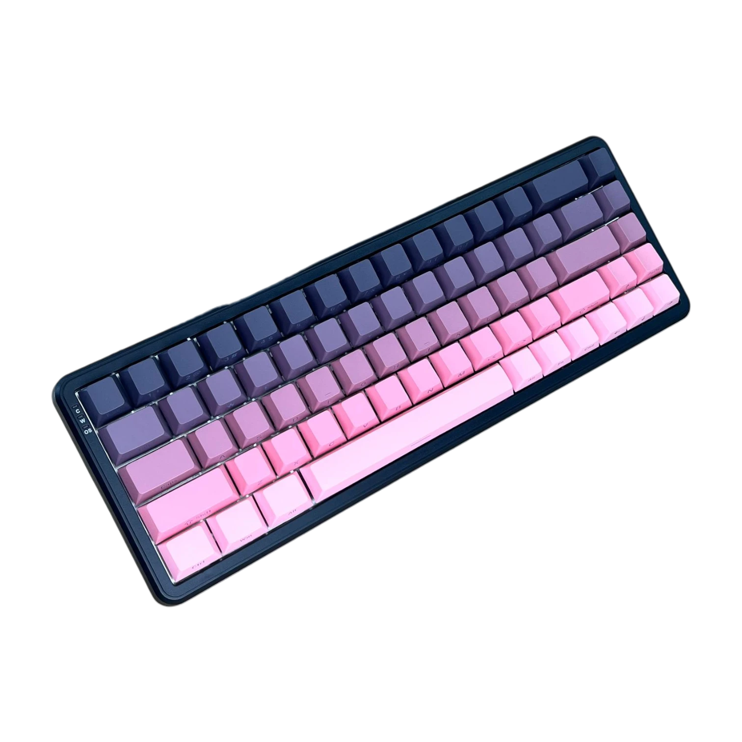 Ajazz AK680 MAX HiFi Pembe Gradyan Klavye - Manyetik Rice Switch