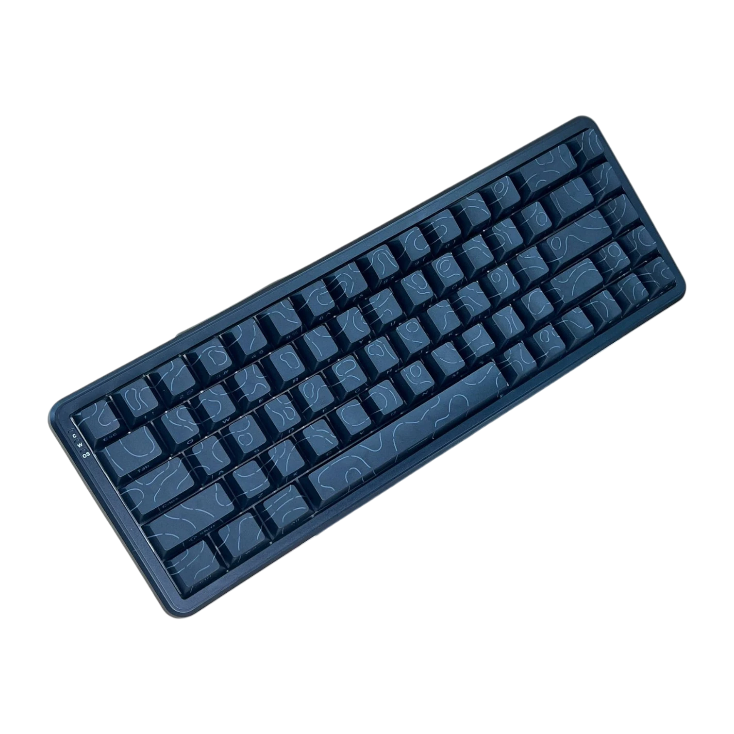Ajazz AK680 MAX Manyetik Hall Efekt Switch Hifi Performanslı Kontur  Tuş Başlıklı RGB Mekanik Klavye - Siyah
