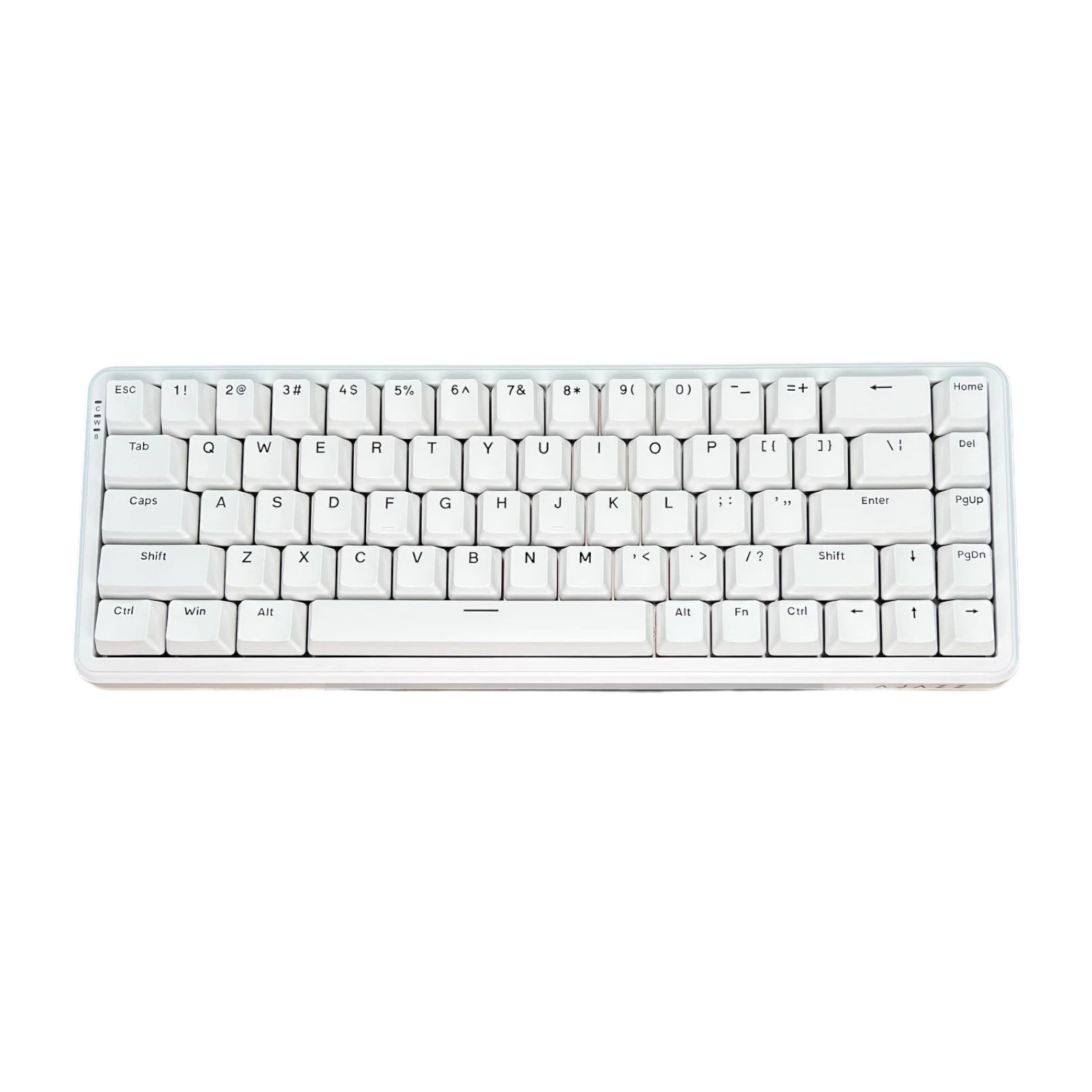 Ajazz AK680 MAX (8+1K) Manyetik Switch Hifi Ses Kaliteli Üç Modlu Klavye - Beyaz