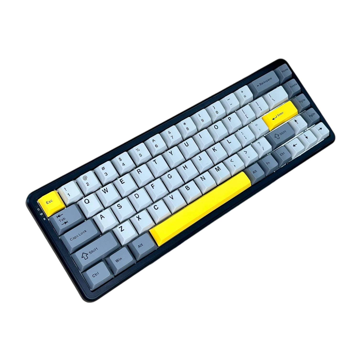 Ajazz AK680 MAX (8+1K) Manyetik Switch Hifi Sürüm Üç Modlu Klavye - Siyah, Gri ve Sarı