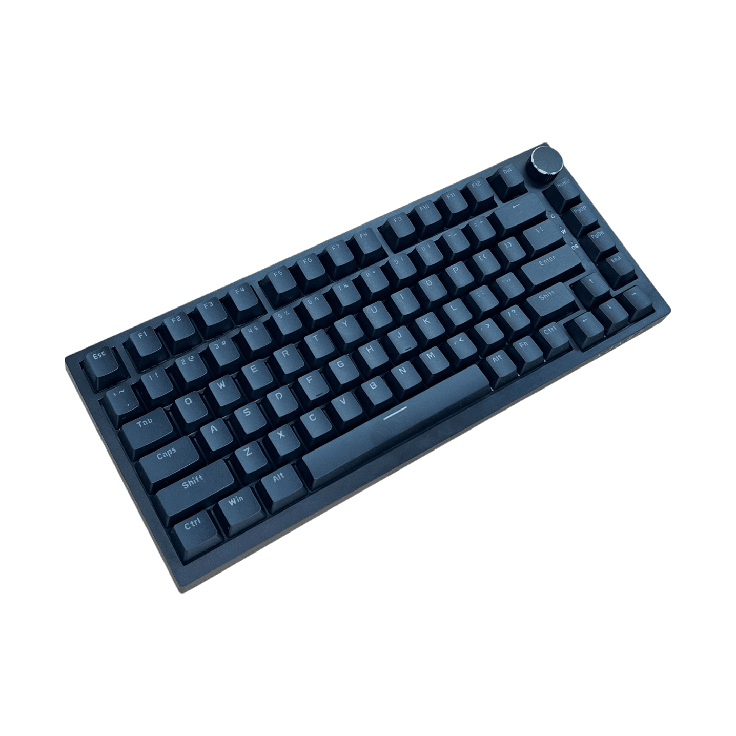 Ajazz AK820  Kırmızı Switch, Beyaz Işıklı Mekanik Klavye - Siyah