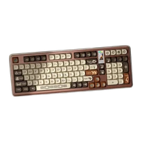 Ajazz AC100MAX Kelt MOA Temalı Mekanik Klavye - Mint İce Cream Axis Switch