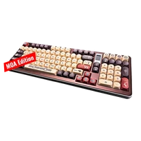 Ajazz AC100MAX Kelt MOA Temalı Mekanik Klavye - Mint İce Cream Axis Switch