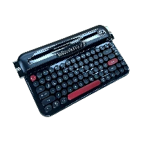Ajazz AF84  Çift Modlu Daktilo Hissi Mekanik Klavye - Sea Salt Switch Siyah
