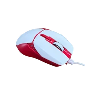Ajazz AJ039 USB Kablolu Optik Fare Ajazz Gift Switch -Kırmızı Beyaz