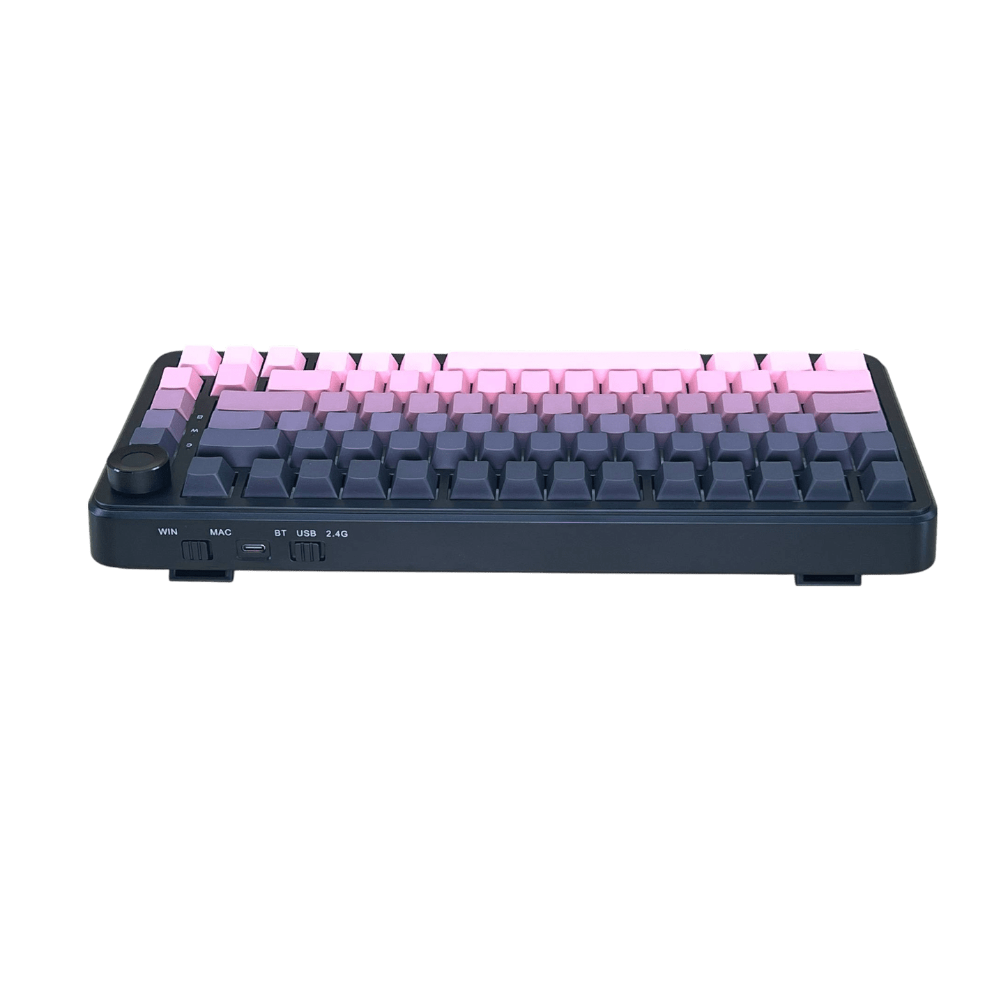 Ajazz AK820 MAX PLUS – RGB Işıklı Gradyan Pembe Mekanik Klavye - Gift Axis Switch