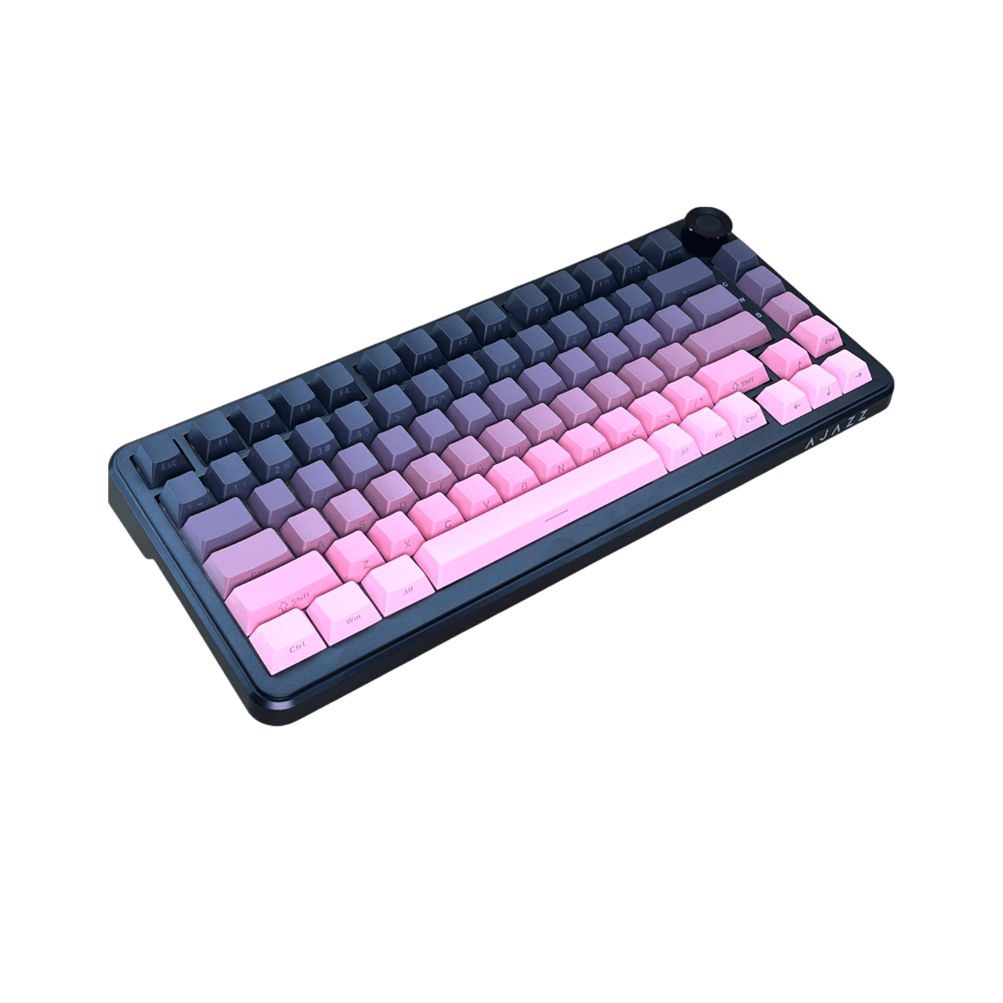 Ajazz AK820 MAX PLUS – RGB Işıklı Gradyan Pembe Mekanik Klavye - Gift Axis Switch