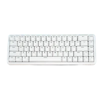 Ajazz AK680 MAX (8+1K) Manyetik Switch Hifi Ses Kaliteli Üç Modlu Klavye - Beyaz
