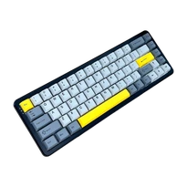 Ajazz AK680 MAX (8+1K) Manyetik Switch Hifi Sürüm Üç Modlu Klavye - Siyah, Gri ve Sarı