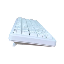 Ajazz AK680 MAX Manyetik Hall Efekt Switch Hifi Performanslı Kontur Tuş Başlıklı RGB Mekanik Klavye - Beyaz