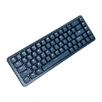 Ajazz AK680 MAX Manyetik Switch Hifi ABS  Siyah Tuş Başlıklı Klavye - Manyetik Rice Switch