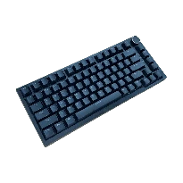 Ajazz AK820  Kırmızı Switch, Beyaz Işıklı Mekanik Klavye - Siyah