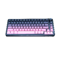 Ajazz AK820 MAX PLUS – RGB Işıklı Gradyan Pembe Mekanik Klavye - Gift Axis Switch