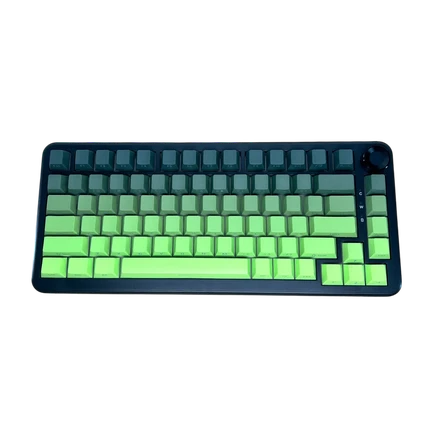Ajazz AK820 MAX PLUS – Yan Oymalı  Gradyan Yeşil Mekanik Klavye - Dreamweaver Switch