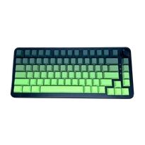 Ajazz AK820 MAX PLUS – Yan Oymalı  Gradyan Yeşil Mekanik Klavye - Dreamweaver Switch