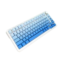 Ajazz AK820 MAX – RGB Işıklı Gradyan Mavi Klavye  - Sea Salt Switch