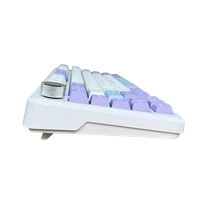 Ajazz AK820 MAX – RGB Işıklı Mor Beyaz Mavi Kablolu Klavye F4 Edition - Meridian Axis Switch