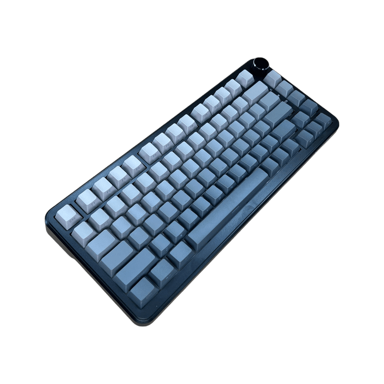 Ajazz AK820 MAX – Gradyan Gri, RGB Işıklı Kablolu Mekanik Klavye - Manyetik Switch
