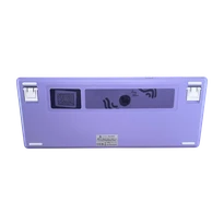 Ajazz AK870 – Ekranlı  Üç Modlu Mor Beyaz Mavi Klavye -Flying Fish Shaft Switch