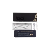 Ajazz ALUX68 PLUS – ABS RGB Işıklı Mekanik Klavye - Manyetik Rice Switch - Beyaz