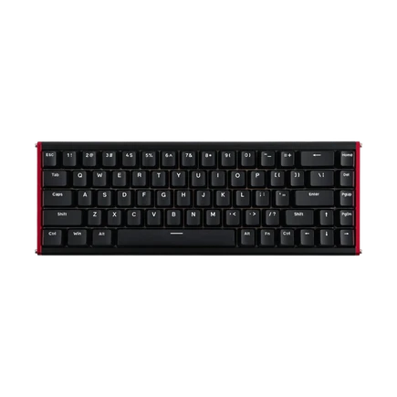 Ajazz ALUX68 PLUS – ABS RGB Işıklı Mekanik Klavye - Manyetik Rice Switch - Siyah