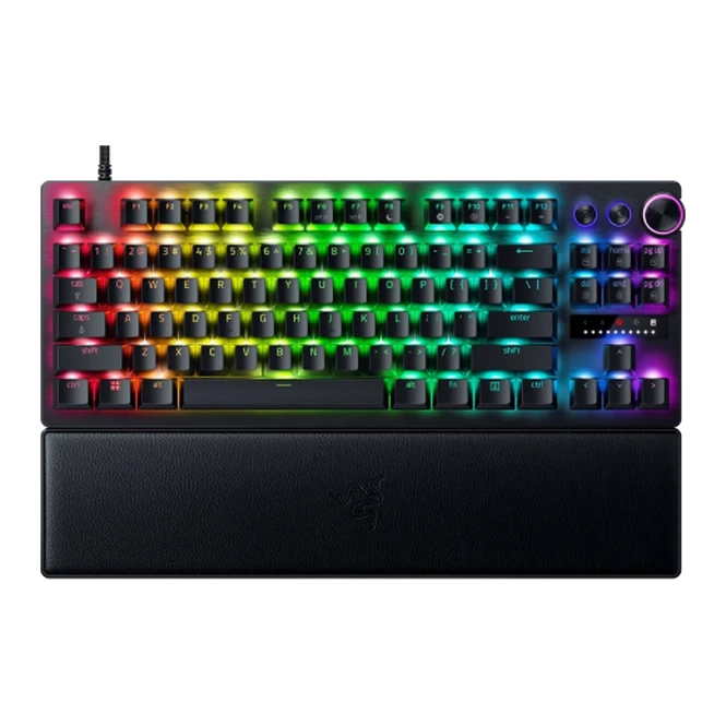 Razer Huntsman V3 Pro TKL Oyuncu Klavye (Kablolu) - Gen‑2 Analog Optical Switch (Lineer) - Siyah