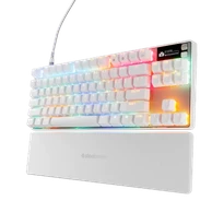 SteelSeries Apex Pro TKL Gen 3 Oyuncu Klavye (Kablolu) - OmniPoint 3.0 (Hall Effect) Switch - Beyaz