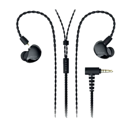 Razer Moray 24/7 Streaming Ergonomik Kablolu Kulak İçi Kulaklık - Siyah