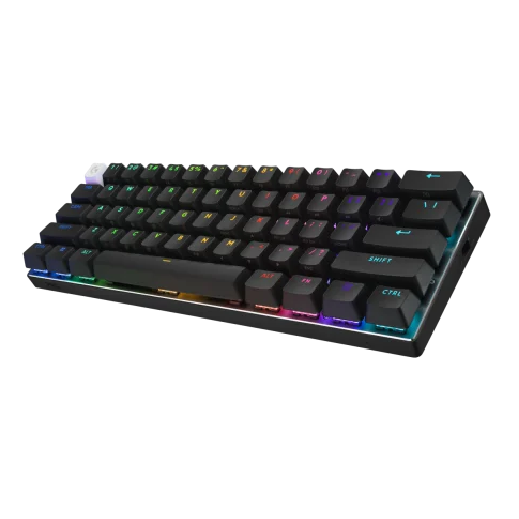 Logitech G Pro X 60 Kablosuz/Dual-Mode Oyuncu Klavye GX Optical Switch (tactile/linear) - Siyah