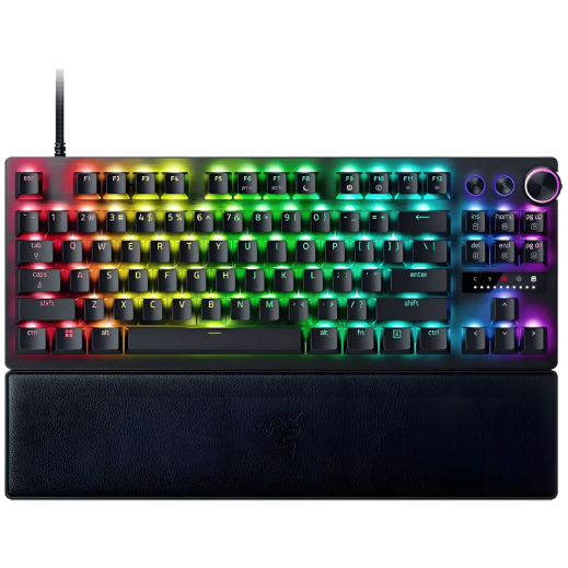 Razer Huntsman V3 Pro TKL Oyuncu Klavye (Kablolu) - Gen‑2 Analog Optical Switch (Lineer) - Siyah