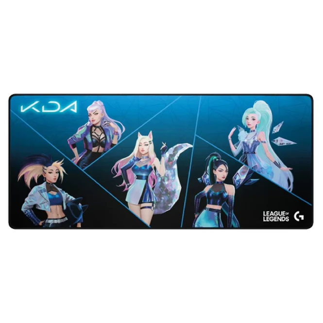 Logitech G840 Kda Oyun Klavyesi Mouse Pad Masa Matı