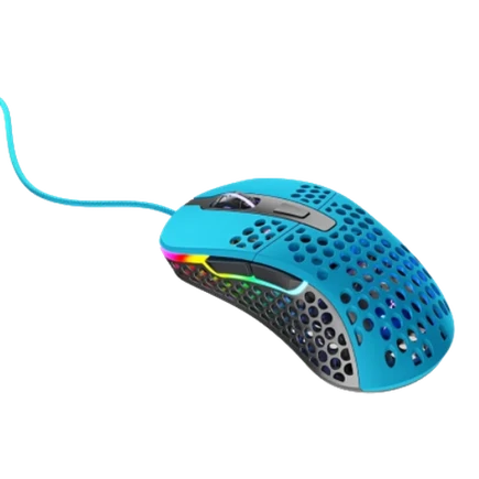 Xtrfy M4 RGB Kablolu Ultra Hafif Optik Oyuncu Mouse - Mavi