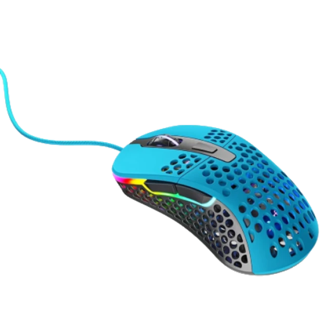 Xtrfy M4 RGB Kablolu Ultra Hafif Optik Oyuncu Mouse - Mavi