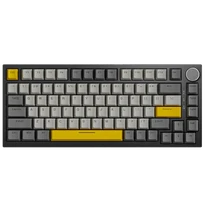Ajazz AK820 Moon RGB Siyah Gri Sarı Mekanik Klavye