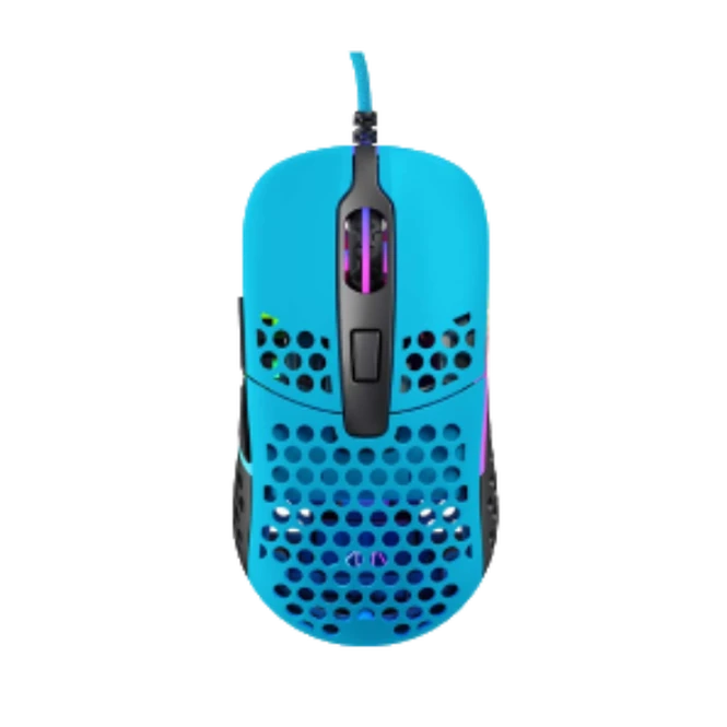 Xtrfy M4 RGB Kablolu Ultra Hafif Optik Oyuncu Mouse - Mavi