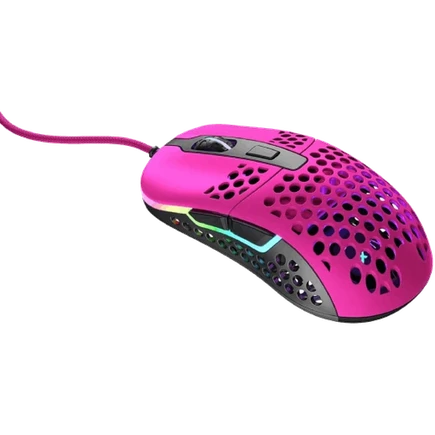 Xtrfy M4 RGB Kablolu Ultra Hafif Optik Oyuncu Mouse - Pembe