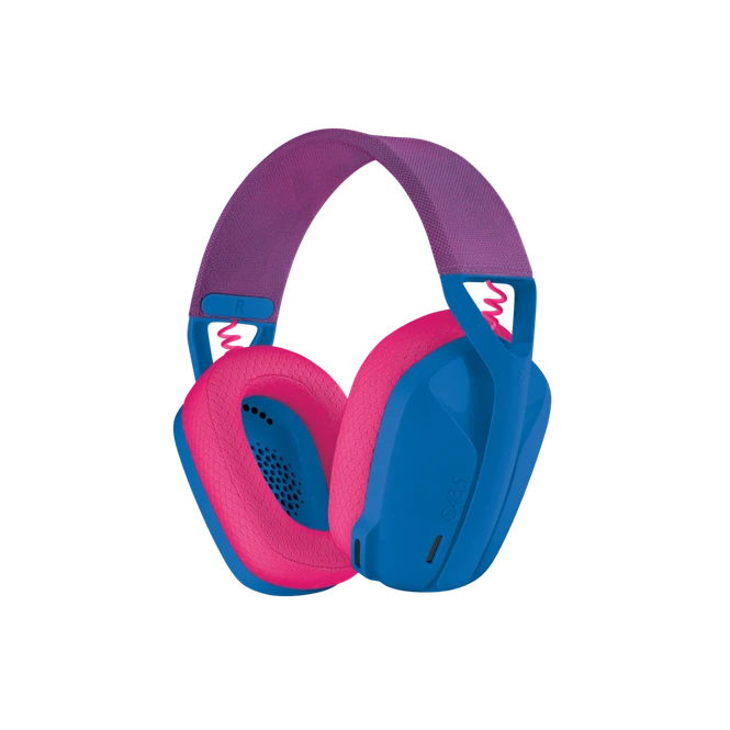 Logitech G435 Lightspeed Kablosuz Kulak Üstü Oyuncu Kulaklığı - Mavi