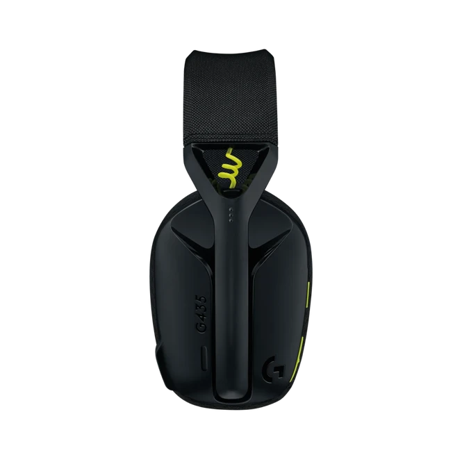 Logitech G435 Lightspeed Kablosuz Kulak Üstü Oyuncu Kulaklığı - Siyah