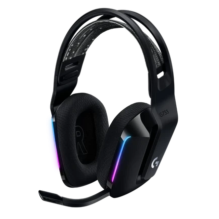Logitech G733 Lightspeed RGB 7.1 Kablosuz  Kulak Üstü Oyuncu Kulaklığı - Siyah