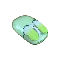 Ajazz I069 – Şeffaf RGB Işıklı Mouse - Yeşil