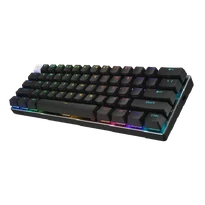 Logitech G Pro X 60 Kablosuz/Dual-Mode Oyuncu Klavye GX Optical Switch (tactile/linear) - Siyah