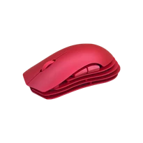 Ajazz M259  Üç Modlu Mouse Huanuo Mavi/Pembe Noktalı Switch - Kırmızı
